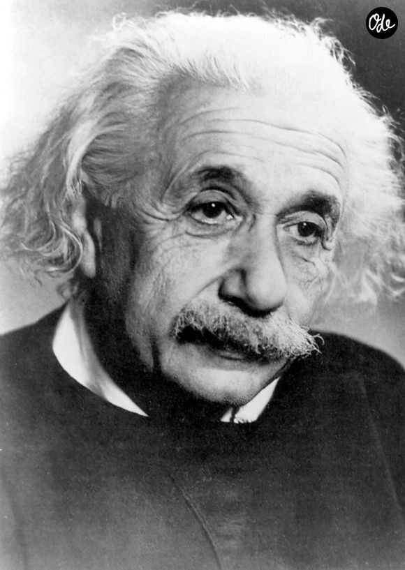 Albert Einstein le 1er janvier 1947 à Princeton aux États-Unis. 

© Keystone Press Agency/ZUMA Press Wire