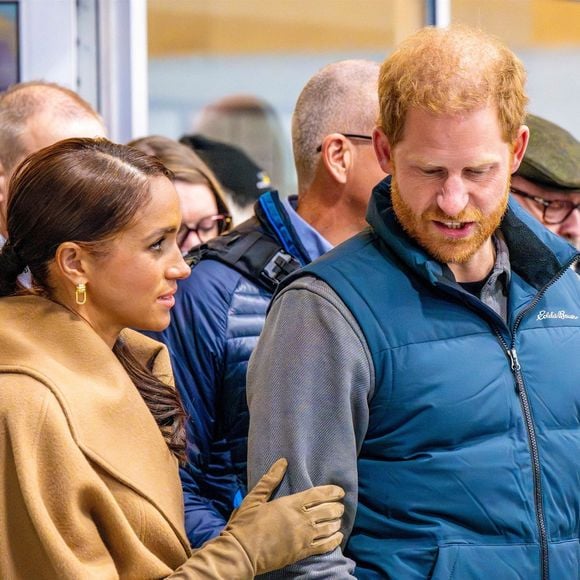 Meghan Markle et le prince Harry à Londres.