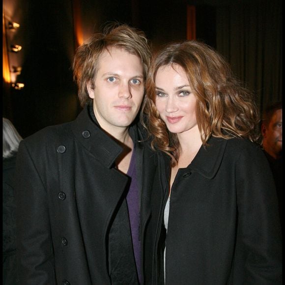 Florian Zeller et sa femme Marine Delterme à Paris. RINDOFF-BORDE / BESTIMAGE