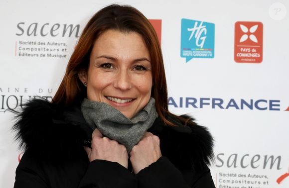 Jennifer Lauret pour "Une famille formidable" - 20ème anniversaire du Festival des Créations Télévisuelles de Luchon, France, le 8 février 2018. © Patrick Bernard/Bestimage