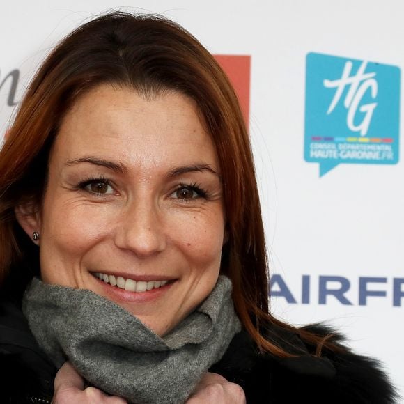 Jennifer Lauret pour "Une famille formidable" - 20ème anniversaire du Festival des Créations Télévisuelles de Luchon, France, le 8 février 2018. © Patrick Bernard/Bestimage