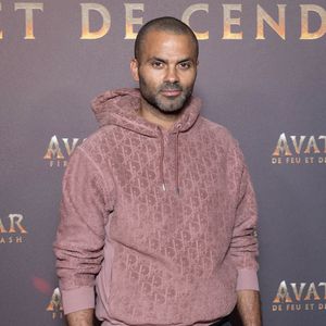 L'ancien basketteur français Tony Parker assiste à la première européenne du film « Avatar : Fire And Ash » le 5 décembre 2025 à la « Seine Musicale » de Boulogne-Billancourt, près de Paris, en France. Photo : Alexis Jumeau/ABACAPRESS.COM
