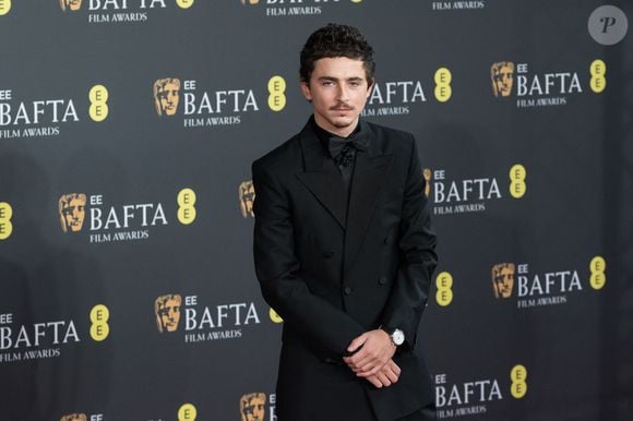 Le 22 février 2026, Londres, Angleterre, Royaume-Uni : TIMOTHEE CHALAMET assiste au tapis rouge lors de la cérémonie des EE BAFTA Film Awards 2026 au Royal Festival Hall. (Credit Image : © Wiktor Szymanowicz/ZUMA Press Wire / Bestimage)