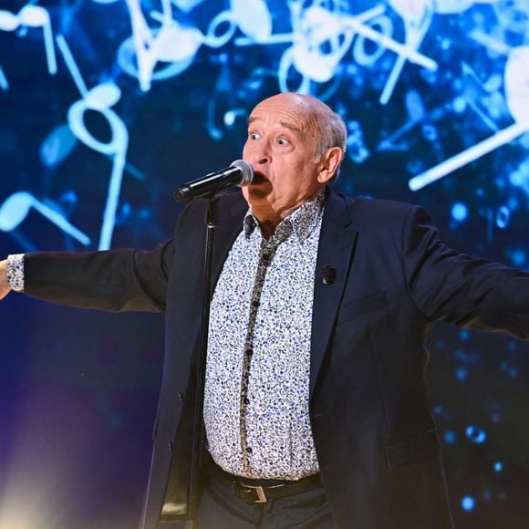 Exclusif - Michel Jonasz - Enregistrement de l'émission "Vivement dimanche" au studio Rive gauche, le 18 mars 2025, présentée par M.Drucker, et diffusée le 23 mars 2025 sur France 3. 
© Guillaume Gaffiot / Bestimage