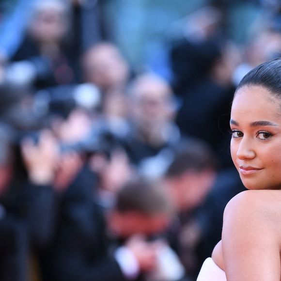 Léna Mahfouf (Léna Situations) - Montée des marches de "The History of Sound" lors du 78ème Festival International du Film de Cannes, le 21 mai 2025. © Rachid Bellak/Bestimage