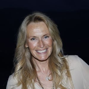 Exclusif - Estelle Lefébure lors du dîner au Restaurant Lamartine lors de la 2ème édition du Festival du Cinéma Français et Gastronomie d'Aix-les-Bains le 8 juin 2023. © Denis Guignebourg / Bestimage