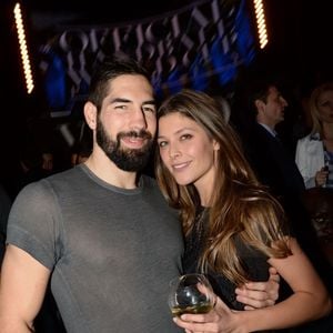 Nikola Karabatic et sa femme Géraldine Pillet au VIP Room à Paris le 2 février 2015.

RACHID BELLAK / BESTIMAGE