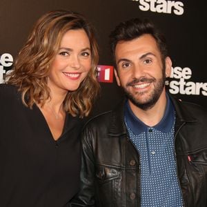 Sandrine Quétier et Laurent Ournac au photocall de l'émission "Danse Avec Les Stars - Saison 7" à Boulogne-Billancourt, le 28 septembre 2016.
© Denis Guignebourg/Bestimage