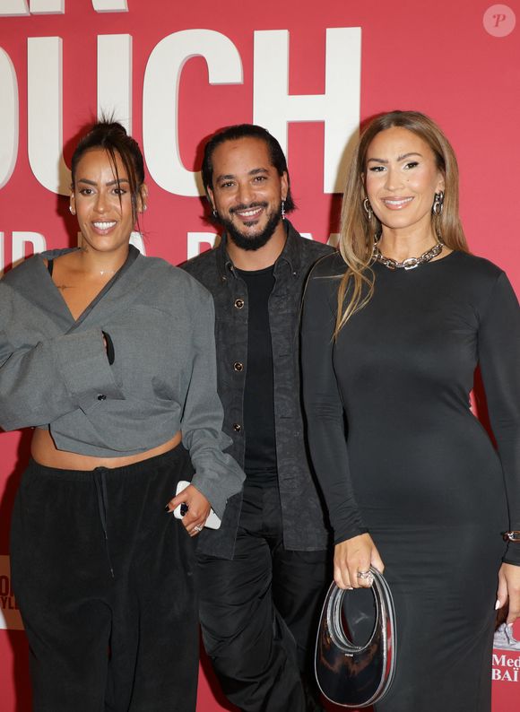 Amel Bent, Slimane et Vitaa au photocall du "concerto pour la paix" de Omar Harfouch au Théâtre des Champs-Elysées à Paris le 18 septembre 2024.
© Coadic Guirec / Bestimage