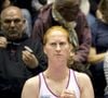 La sportive belge de 31 ans a en effet indiqué sur son compte Instagram qu'un "petit champion" était en route. "Nous sommes heureux de pouvoir enfin [le] dire", écrit la joueuse. "Notre plus grand rêve s'est réalisé."

Alison Van Uytvanck lors de l'Open de Tennis 6ème Sens Métropole de Lyon, France, le 4 mars 2022. Sandrine Thesillat/Panoramic/Bestimage