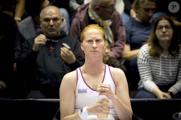La sportive belge de 31 ans a en effet indiqué sur son compte Instagram qu'un "petit champion" était en route. "Nous sommes heureux de pouvoir enfin [le] dire", écrit la joueuse. "Notre plus grand rêve s'est réalisé."

Alison Van Uytvanck lors de l'Open de Tennis 6ème Sens Métropole de Lyon, France, le 4 mars 2022. Sandrine Thesillat/Panoramic/Bestimage