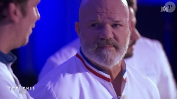 Philippe Etchebest en larmes face à Charles après son élimination de "Top Chef 2025", épisode du 4 juin, sur M6