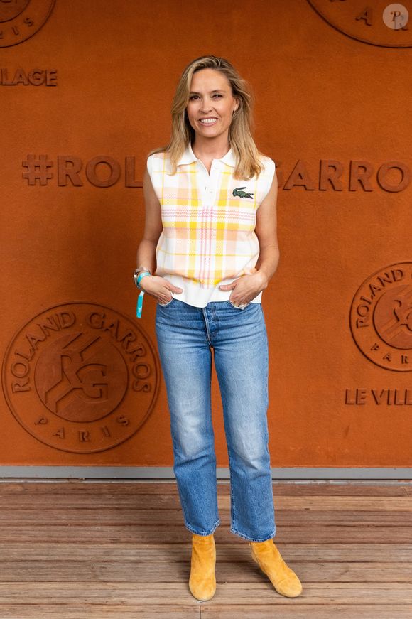 Lilou Fogli au village pendant les Internationaux de France 2025 à Roland Garros le 28 mai 2025 à Paris, France. Photo de Nasser Berzane/ABACAPRESS.COM