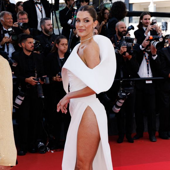Iris Mittenaere - Montée des marches du film " Fjord " lors du 79ème Festival International du Film de Cannes, le 18 mai 2026. © Jacovides-Moreau / Bestimage