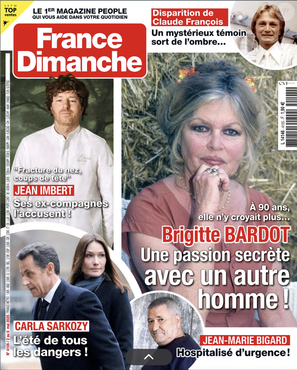 Une de France Dimanche du 2 mai 2025.