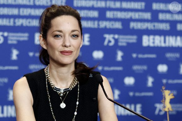 Marion Cotillard - Conférence de presse du film "The Ice Tower" lors de la 75ème édition du festival international du film de Berlin (La Berlinale 2025), le 16 février 2025. ©Action Press / Bestimage