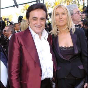 Dick Rivers et sa femme au féstivale de Cannes en 2005
 © Borde - Jacovides Bestimage