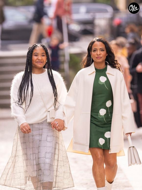 Christina Milian et Violet Madison, sa fille aînée au défilé Akris "Collection Prêt-à-Porter Automne/Hiver 2025-2026" lors de la Fashion Week de Paris (PFW), le 9 mars 2025
© Pierre Perusseau / Tiziano da Silva / Bestimage