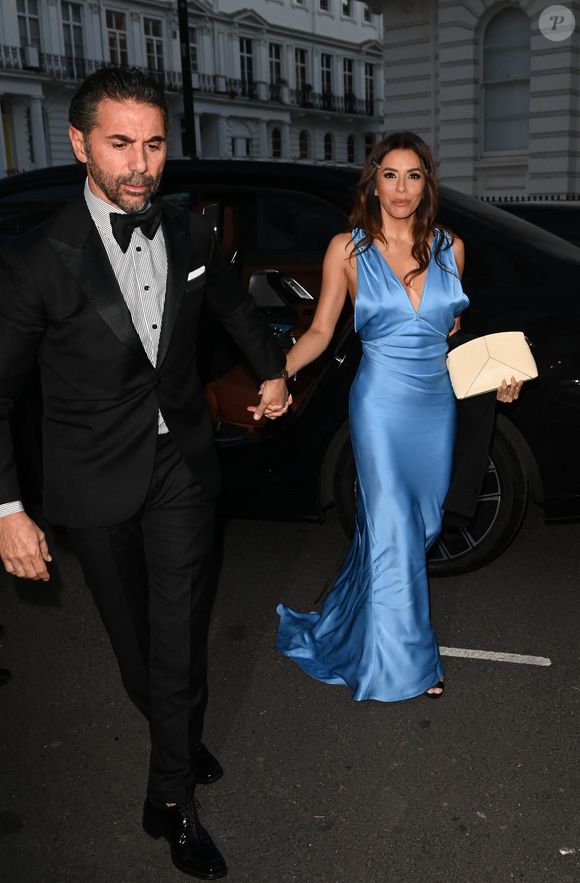 Eva Longoria et José Bastón arrivent au 50ème anniversaire de David Beckham organisé au restaurant Core, à Londres le 3 mai 2025. © GOFF INF / BESTIMAGE