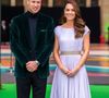 Les deux dernières années, Kate Middleton n'avait pu faire le déplacement en raison de ses problèmes de santé.

Kate Middleton et le prince William à la première cérémonie de remise des prix Earthshot au Palace Alexandra à Londres le 17 octobre 2021.

Photo : Backgrid UK / Bestimage
