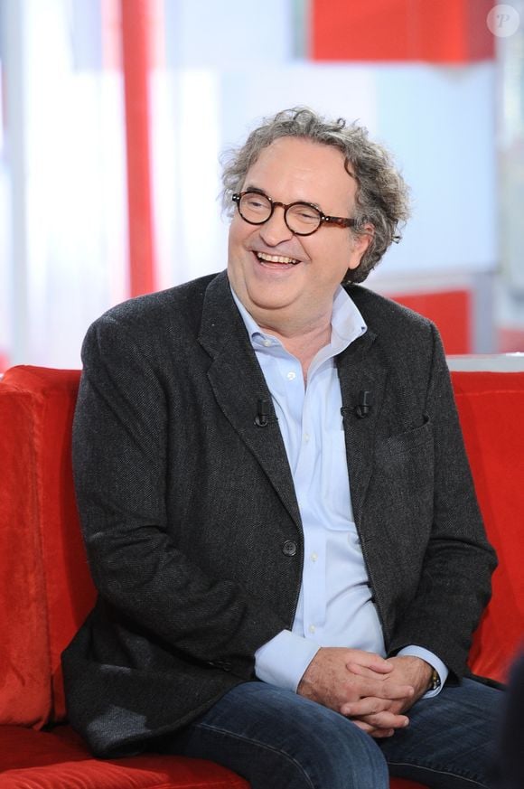 "J'étais récurrent dans la série Nina et Scènes de ménages en même temps puis j'étais au théâtre le soir. Cela m'a valu une séparation", a-t-il expliqué
Exclusif - Grégoire Bonnet - Enregistrement de l'émission "Vivement Dimanche" présentée par M.Drucker et diffusée le 23 mai sur France 2. Le 11 mai 2021
© Guillaume Gaffiot / Bestimage