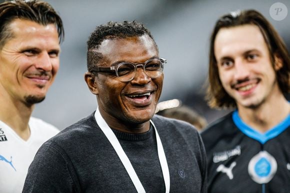 Marcel DESAILLY des Légendes de Marseille lors du Match des Héros entre l'Equipe de Marseille et l'Equipe de l'UNICEF à l'Orange Vélodrome le 13 octobre 2021 à Marseille, France. Photo by Johnny Fidelin/Icon Sport/ABACAPRESS.COM