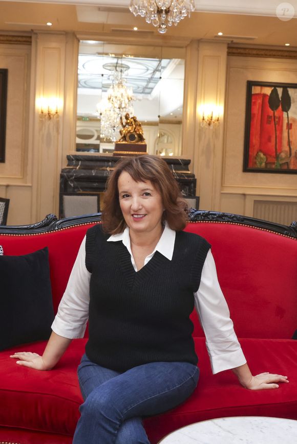 Exclusif - Anne Roumanoff - Backstage - Enregistrement de l'émission "L'Invitation", présentée par B.Montiel et diffusée le 29 décembre sur Olympia TV
© Jack Tribeca / Bestimage