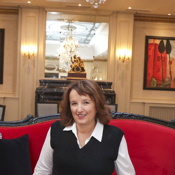 Exclusif - Anne Roumanoff - Backstage - Enregistrement de l'émission "L'Invitation", présentée par B.Montiel et diffusée le 29 décembre sur Olympia TV
© Jack Tribeca / Bestimage