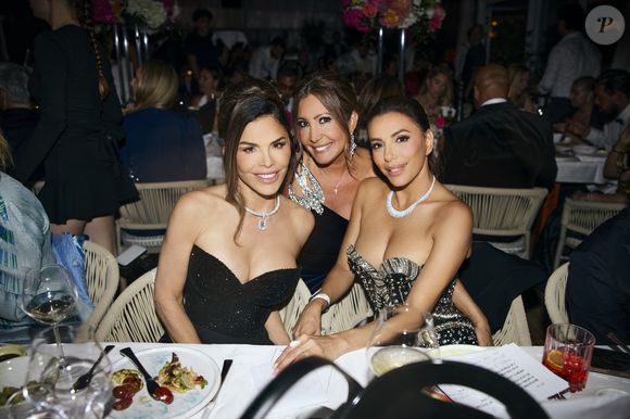 Maria Bravo, Lauren Sanchez et Eva Longoria à la soirée du "Global Gift Gala" lors du 78ème Festival International du Film de Cannes le 19 mai 2025. © Nicolas Gerardin via Bestimage