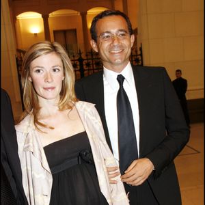 Jean Luc Delarue et Elisabeth Bost lors d'une visite privée du Musée des Arts Décoratifs © Rindoff - Borde Bestimage