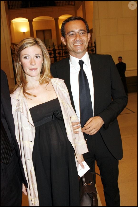 Jean Luc Delarue et Elisabeth Bost lors d'une visite privée du Musée des Arts Décoratifs © Rindoff - Borde Bestimage