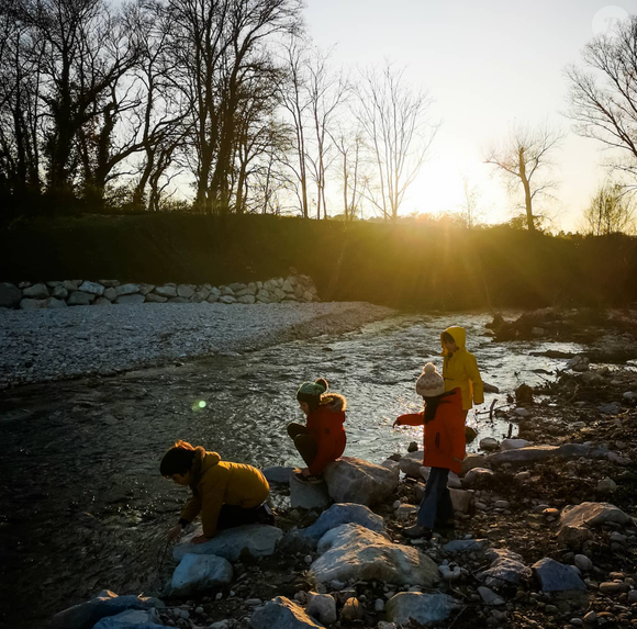 Héloïse et Mathias Weiner (Familles nombreuses, la vie en XXL), à la tête d'une fratrie de sept enfants.