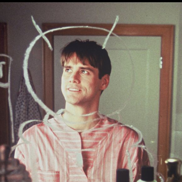 Jim Carrey dans le film "The Truman Show". © AGENCE / BESTIMAGE