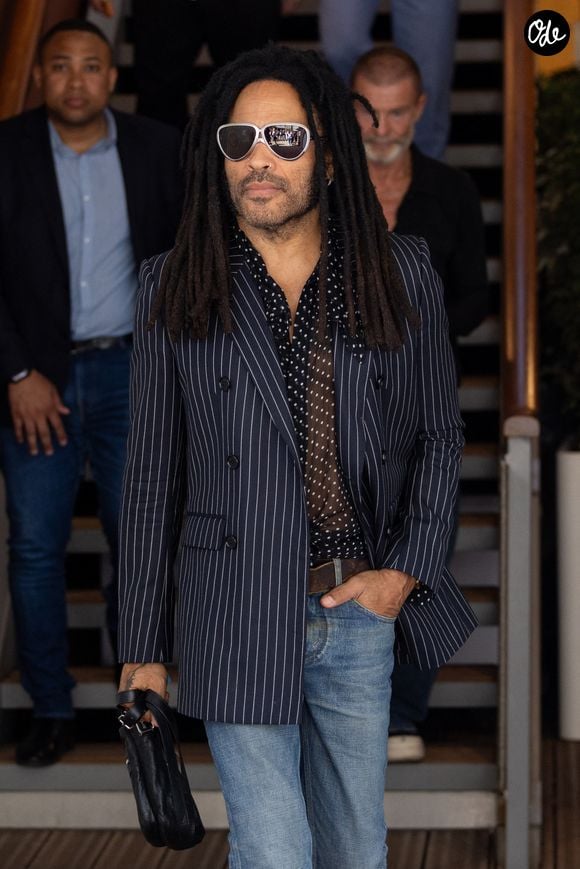 Lenny Kravitz lors des Internationaux de France de Tennis de Roland Garros 2026, à Paris, France, le 7 juin 2026. © Jacovides-Moreau/Bestimage