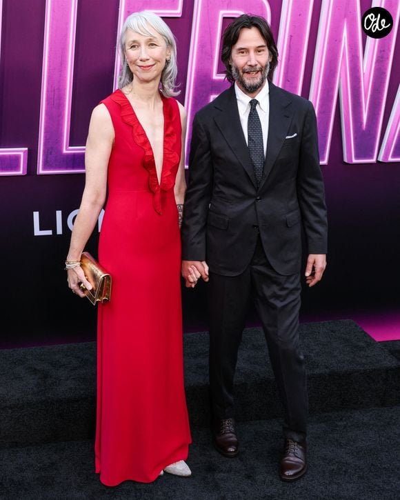 Keanu Reeves et Alexandra Grant sur le photocall de "From the World of John Wick: Ballerina" à Los Angeles.

© Bestimage
