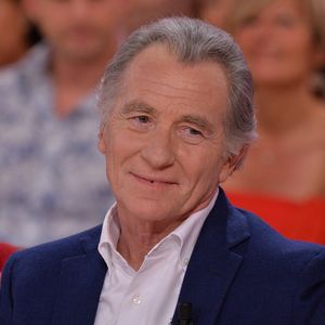 William Leymergie lors de l'enregistrement de Vivement Dimanche le 4 juin 2014 à Paris, France. Photo par Max Colin/ABACAPRESS.COM