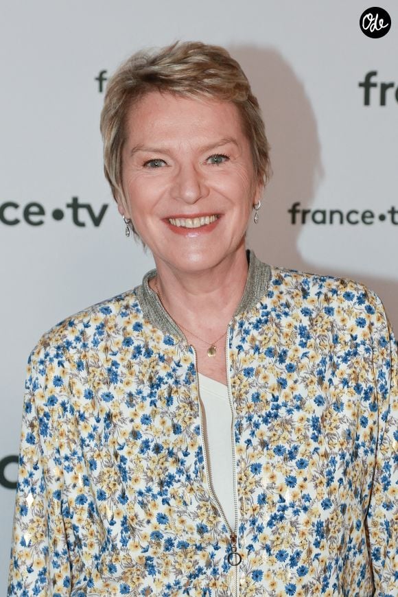 Elise Lucet participe à la conférence de presse de France Télévision le 6 juillet 2022 à Paris, en France. Photo : Nasser Berzane/ABACAPRESS.COM