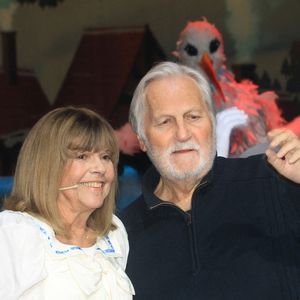Complémentaires et inséparables, Jean-Jacques Debout et Chantal Goya se sont visiblement bien trouvés. 

Exclusif - Scène - Jean-Jacques Debout - Chantal Goya est en concert au Palais des Congrès à Paris le 9 octobre 2022. © Baldini /  Bestimage