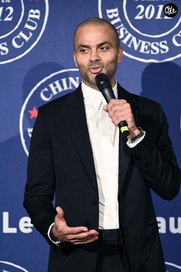 Tony Parker - Le Chinese Business Club ouvre sa saison des déjeuners officiels avec T.Parker en invité d'honneur au Westin Paris Vendôme le 2 février 2024. © Rachid Bellak / Bestimage