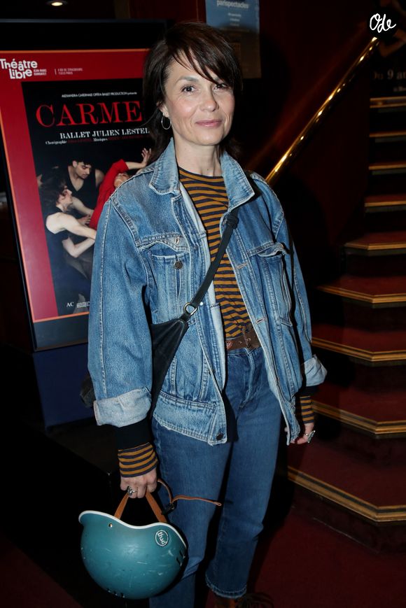 Barbara Schulz - Célébrités assistent à la générale du Ballet "Carmen" au théâtre Libre à Paris le 9 avril 2025. © Bertrand Rindoff/Bestimage