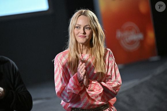 Vanessa Paradis tient une Masterclass lors du 16e Festival du film Lumière à Lyon, en France, le 13 octobre 2024. Photo par Julien Reynaud/APS-Medias/ABACAPRESS.COM