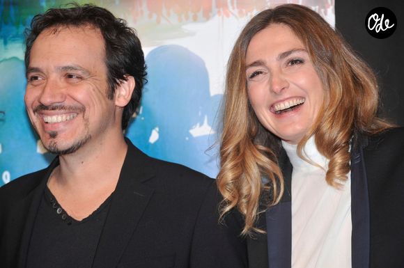 Alexandre Astier et Julie Gayet lors de la cérémonie d'ouverture du 15e Festival de la fiction télévisée de La Rochelle, en France, le 11 septembre 2013. ©Bestimage