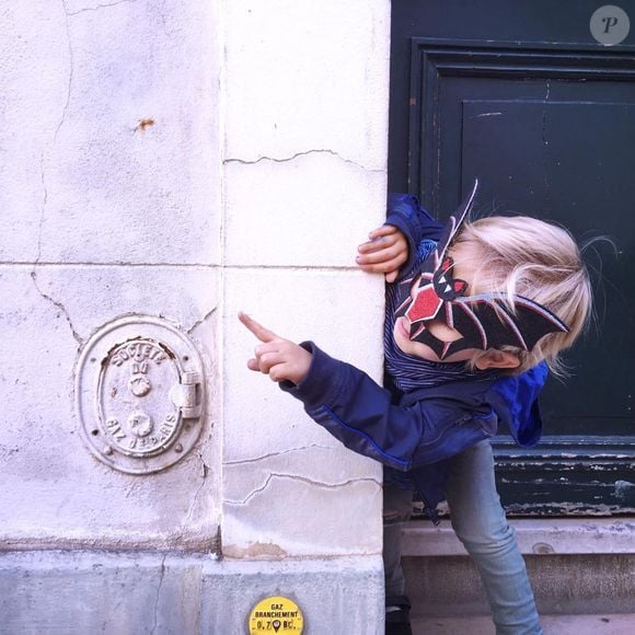 Nino, Le fils de Bruno Debrandt et Marie Kremer.
Compte Instagram de Marie Kremer, le 28 octobre 2019.
