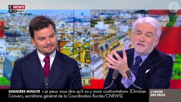 Gauthier Le Bret quitte "L'heure des pros", sur CNEWS, Pascal Praud fait ses adieux dans l'émission du 6 janvier 2025