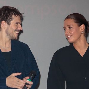 Si les deux acteurs n’ont jamais officialisé leur relation, leur complicité lors des apparitions publiques alimente les rumeurs...

François Civil, Adèle Exarchopoulos - Avant-première du film "L'amour Ouf" au Kinepolis de Lomme près de Lille le 13 octobre 2024. © Stéphane Vansteenkiste/Bestimage