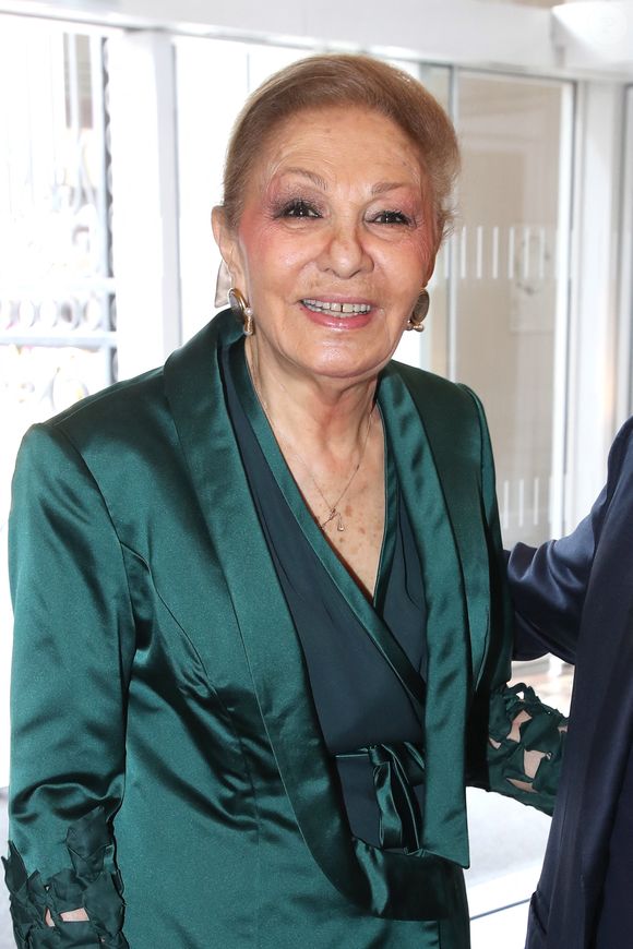Exclusif - Farah Pahlavi - Vernissage de l'Exposition "Une seconde d'éternité" à la Bourse de Commerce - Pinault Collection à Paris le 21 Juin 2022. © Bertrand Rindoff/Bestimage