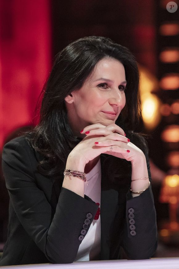 Exclusif - Marie Drucker - Enregistrement de l'émission "On Est En Direct" (OEED), présentée par L.Ruquier, diffusée sur France 2 le 6 février
© Jack Tribeca / Bestimage