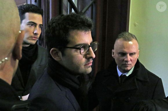 Jean-Victor Meyers et son frère Nicolas Meyers - Début du procès Bettencourt au tribunal de Bordeaux. Le 26 janvier 2015
©Jean-Marc Lhomer / Bestimage