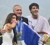 Dylan Deschamps a partagé quelques mots touchants

Le sélectionneur français Didier Deschamps célèbre sa victoire avec son fils Dylan et son épouse Claude après la victoire 4-2 de la France face à la Croatie en finale de la Coupe du monde de football 2018, au stade des Luzhniki à Moscou, en Russie, le 15 juillet 2018. Photo de Christian Liewig/ABACAPRESS.COM