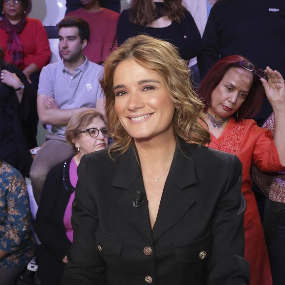 Exclusif - Pascale De La Tour Du Pin - Sur le plateau de l'émission "Face à Hanouna" diffusée le 10 février 2024 sur C8 .
Le 8 février 2024.
© Jack Tribeca / Bestimage